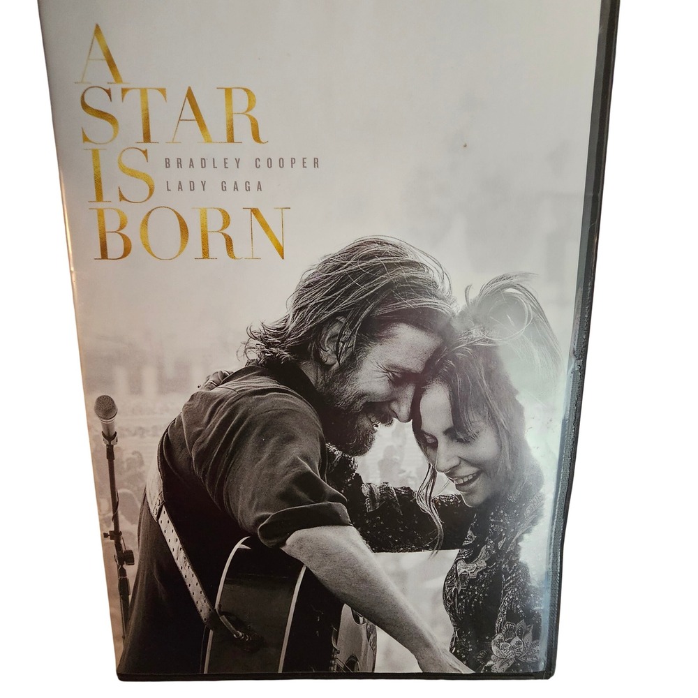 A Star Is Born DVD 2018 Bradley Cooper Lady Gaga Warner Bros Musical Drama